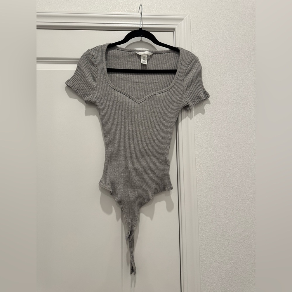 H&M Grey Bodysuit